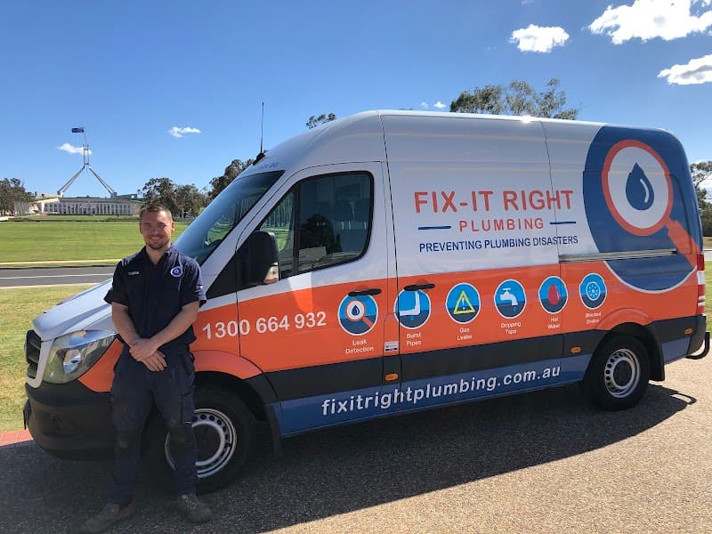 Fix It Right Plumbing Canberra plumber work in Harrison