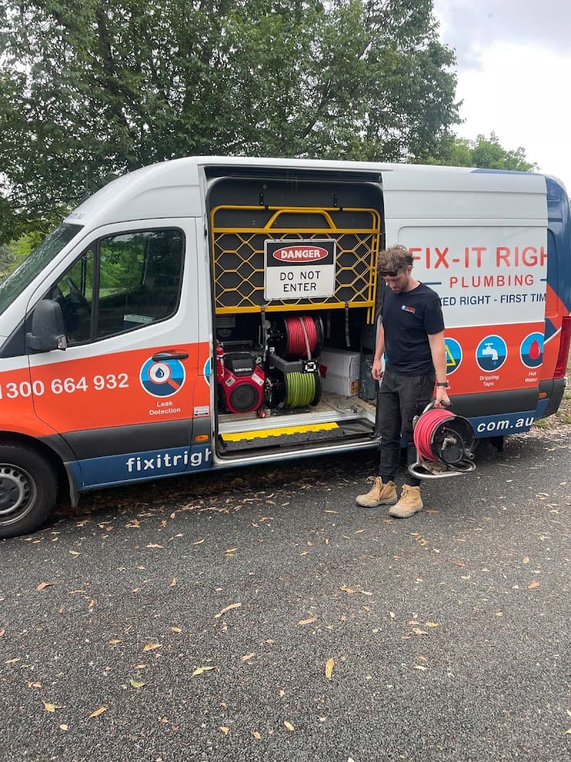 Fix It Right Plumbing Canberra plumber work in Harrison
