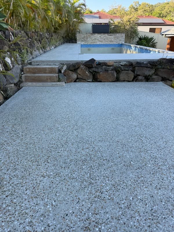 Flocrete Concreting Experts Gold Coast concreting work in Paradise Point