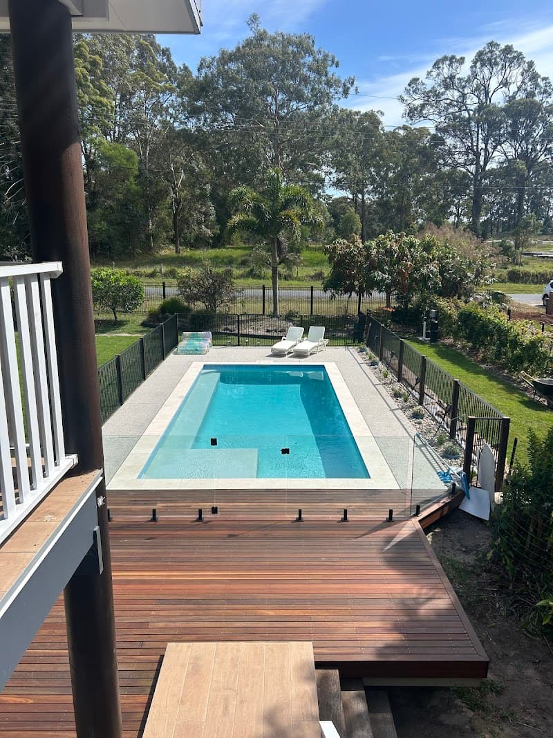 Fluid Pools Pty Ltd pool builder work in Glenview
