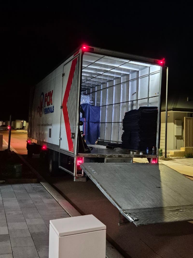 Fox Removals removalist work in Welshpool