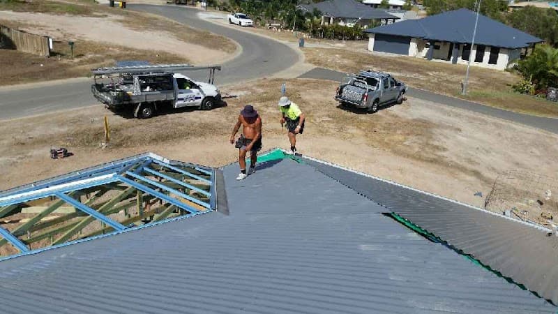 Frank's Roofing roofing work in Hervey Bay