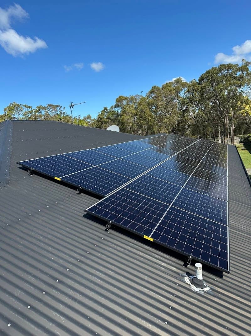 Fraser Coast Energy solar panel installation work in Urangan