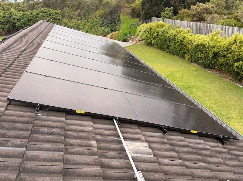 Fraser Coast Energy solar panel installation work in Urangan