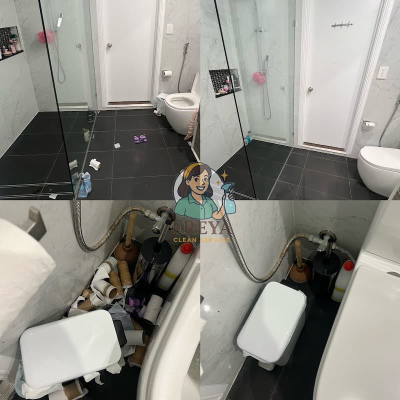 Freya Clean Service cleaning work in Logan Central