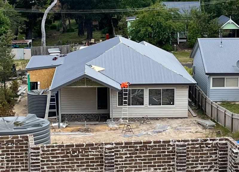 Frias Roofing roofing work in Hazelbrook