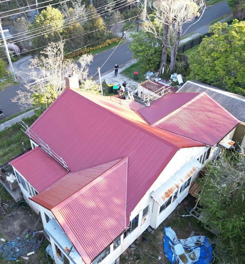 Frias Roofing roofing work in Hazelbrook