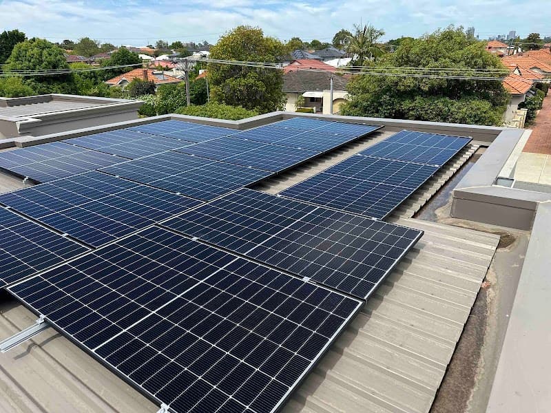 Fritts Solar solar panel installation work in Perth