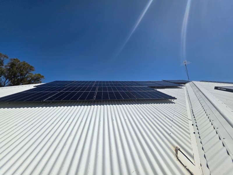 Fritts Solar solar panel installation work in Perth