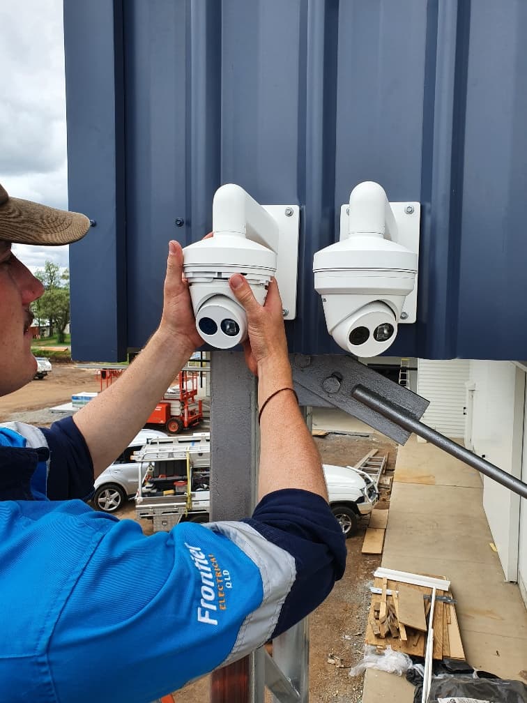 Frontier Security security & cctv work in Newtown
