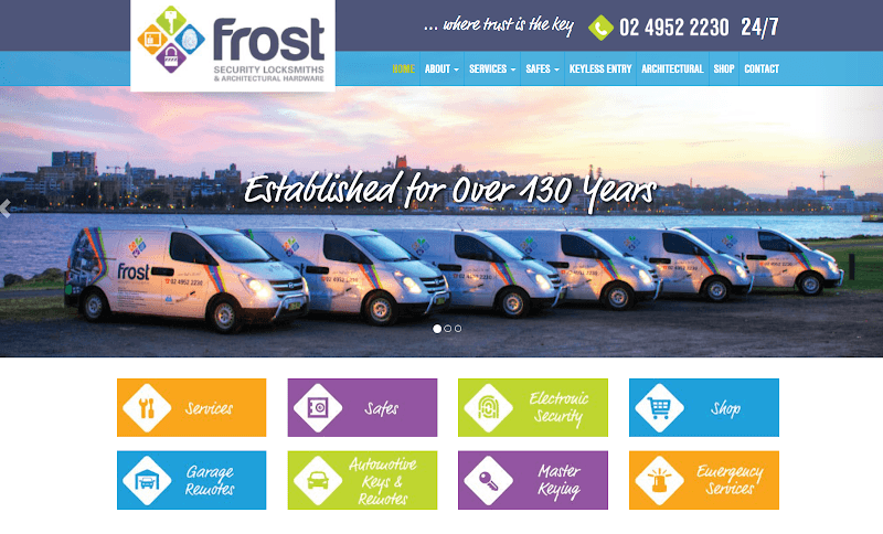 Frost Security Locksmiths locksmith work in Georgetown