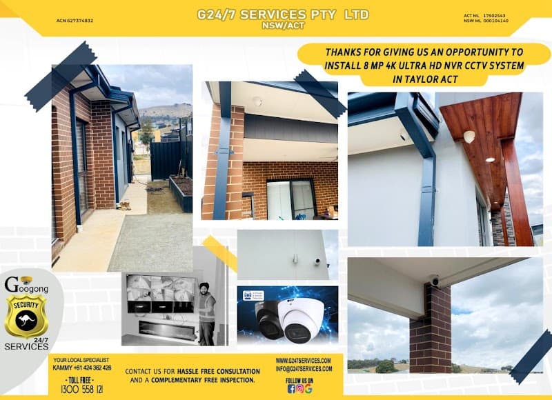 G 24/7 Services - Googong Security security & cctv work in Jerrabomberra