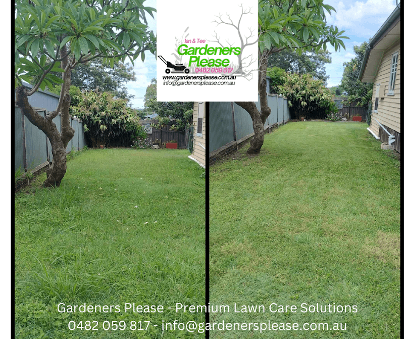 Gardeners Please lawn care work in Brassall
