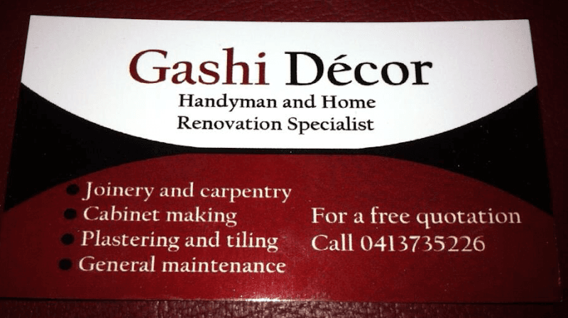 Gashi Decor handyman work in South Penrith