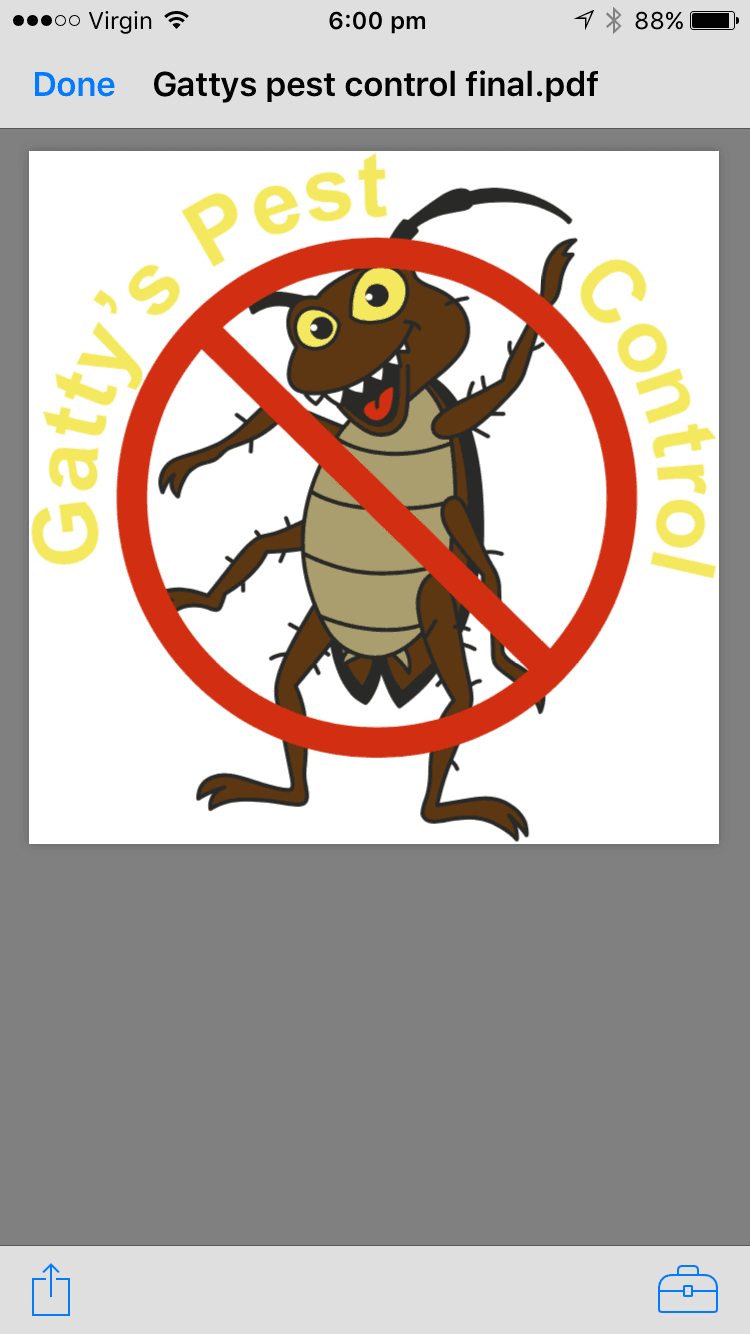 Gattys Pest Control pest control work in Evanston Park