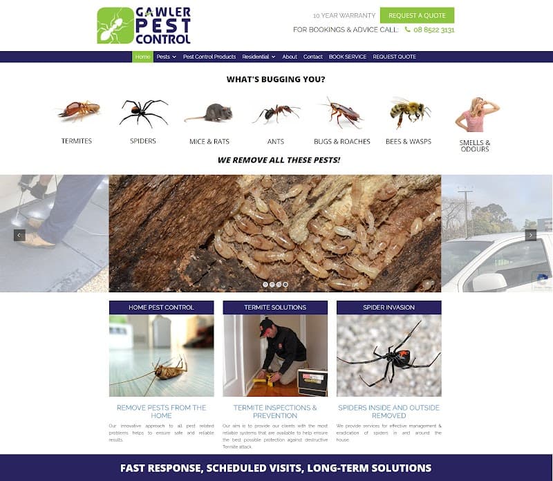 Gawler Pest Control pest control work in Gawler Belt