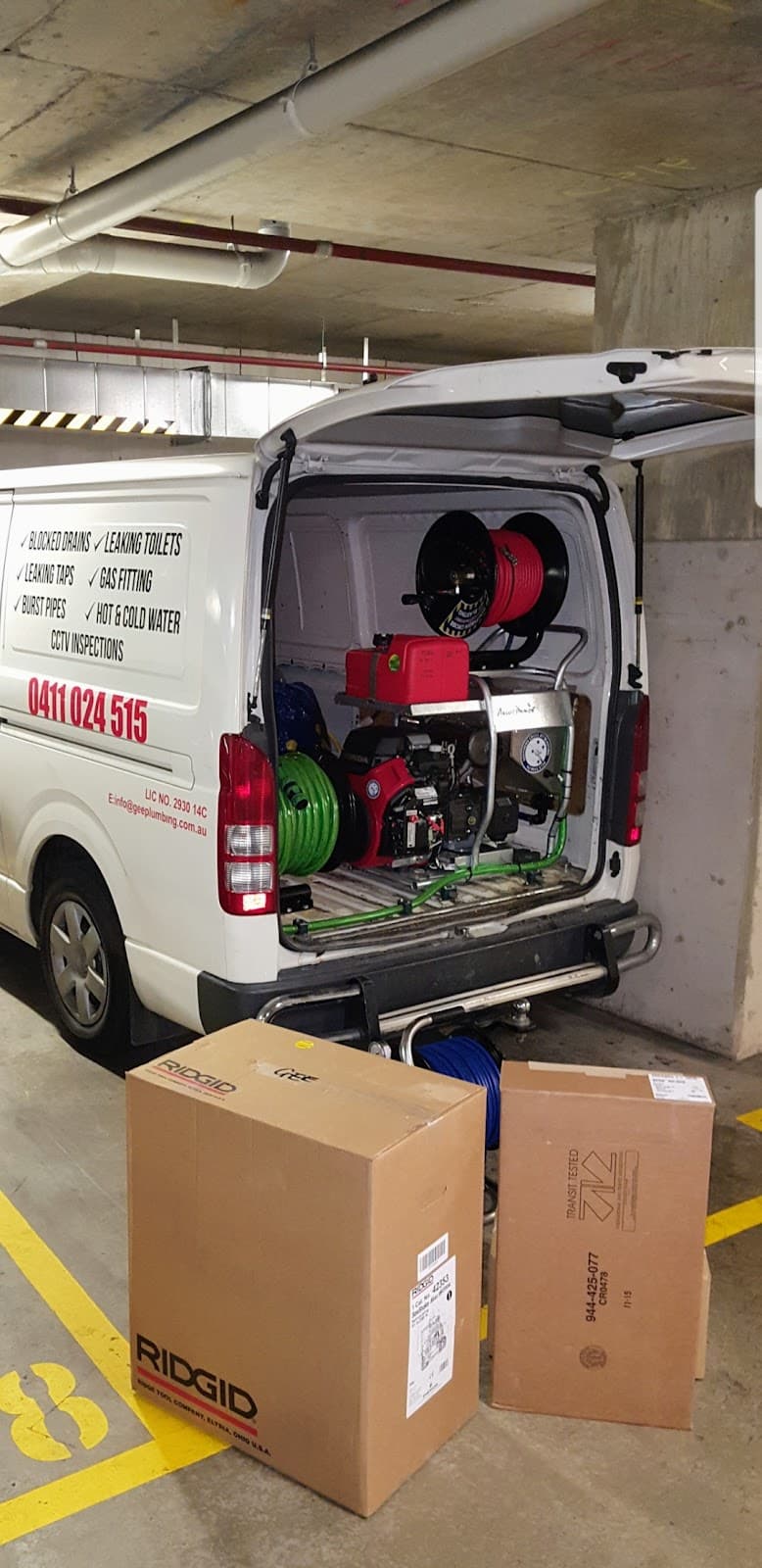 Gee Plumbing and Maintenance Pty Ltd plumber work in Parramatta