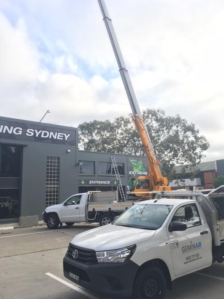 Geminair Solutions air conditioning work in Sydney