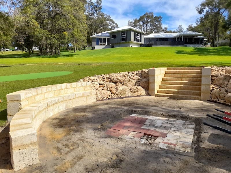 Geographe Landscapes landscaping work in Halls Head