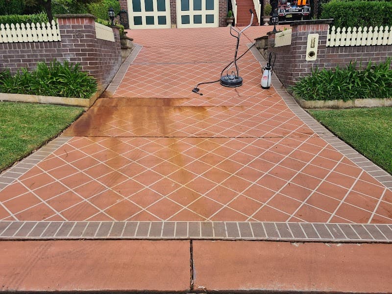 Get Blasted Sydney pressure washing work in Haymarket