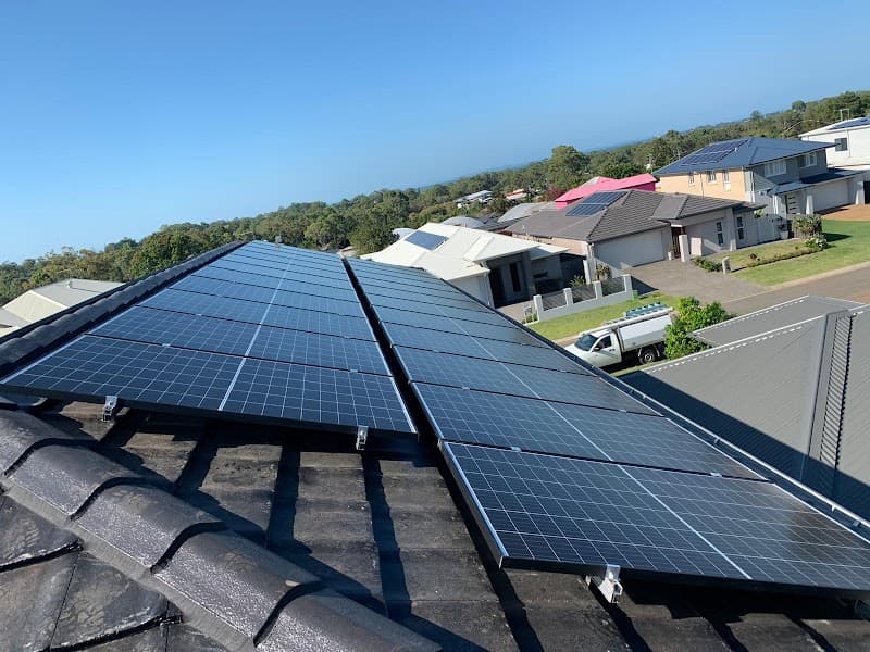 GI Energy solar panel installation work in Loganholme