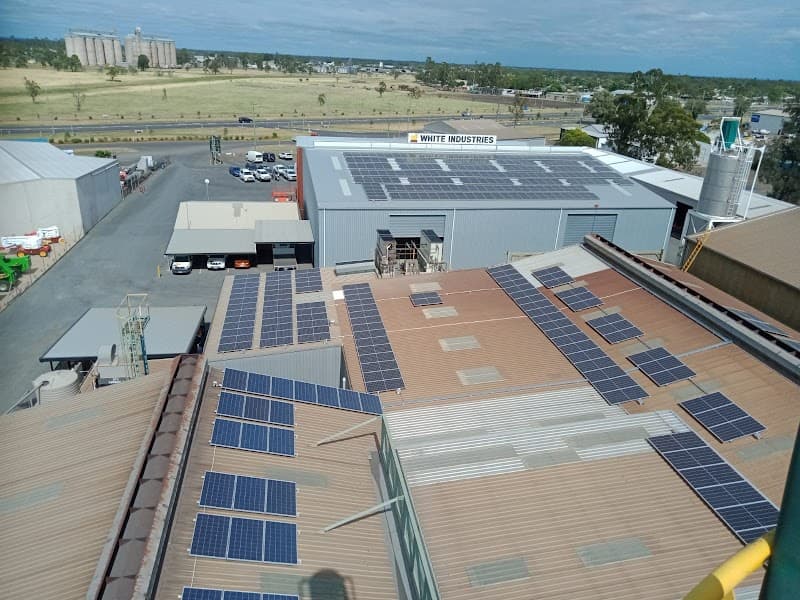 GI Energy solar panel installation work in Loganholme