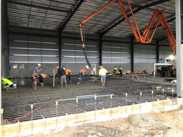Glenora Concreting Pty Ltd concreting work in Highfields