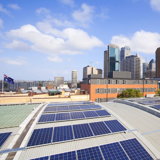 Gnowee Solar Pty Ltd solar panel installation work in Melbourne