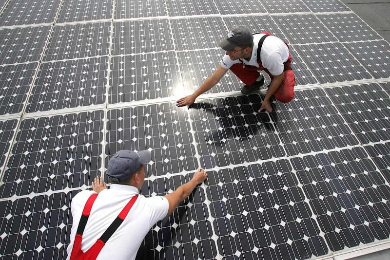 Gnowee Solar Pty Ltd solar panel installation work in Melbourne