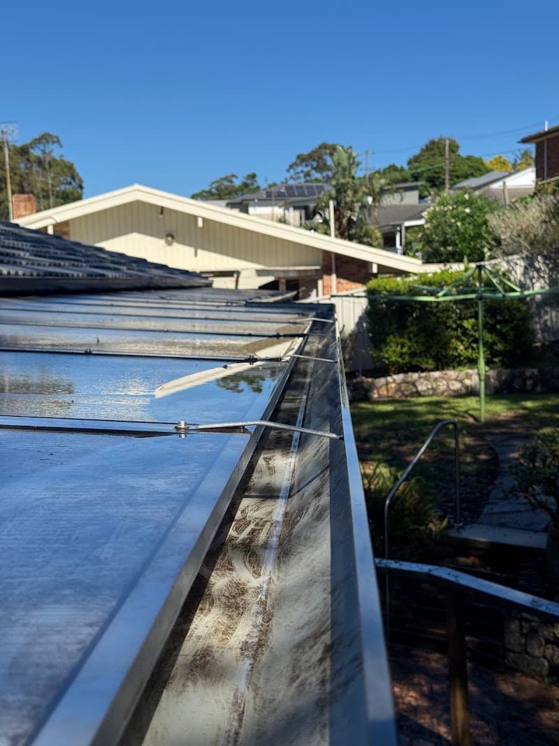 Godfreys Gutter Cleaning & Tree Services gutter cleaning work in Medowie
