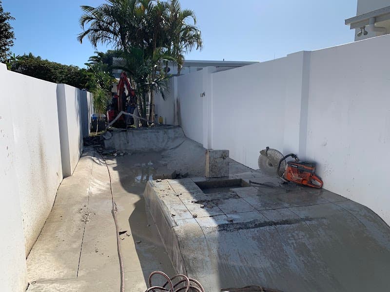 Gold Coast Concrete Cutting concreting work in Broadbeach