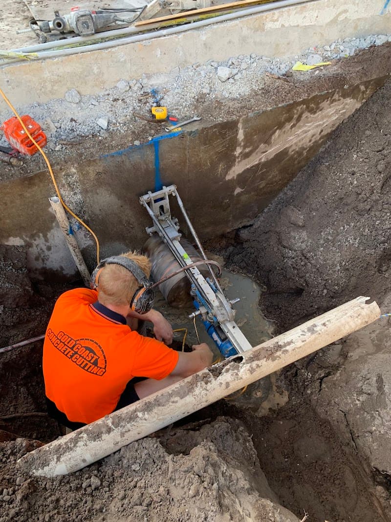 Gold Coast Concrete Cutting concreting work in Broadbeach