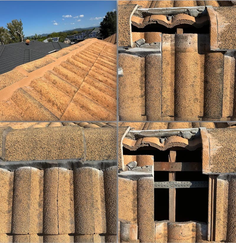 GOLD COAST tiled roof repairs roofing work in Clear Island Waters
