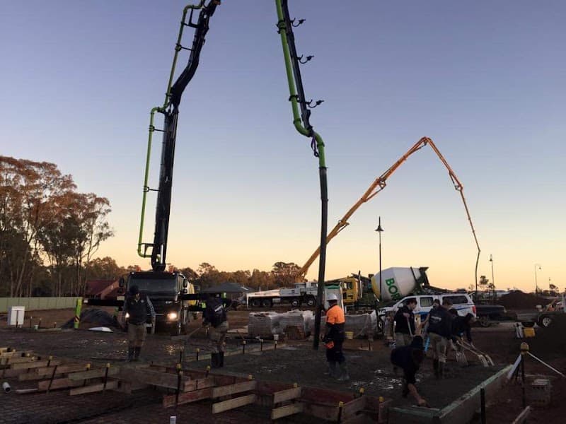 Golden City Concrete Pumping concreting work in East Bendigo
