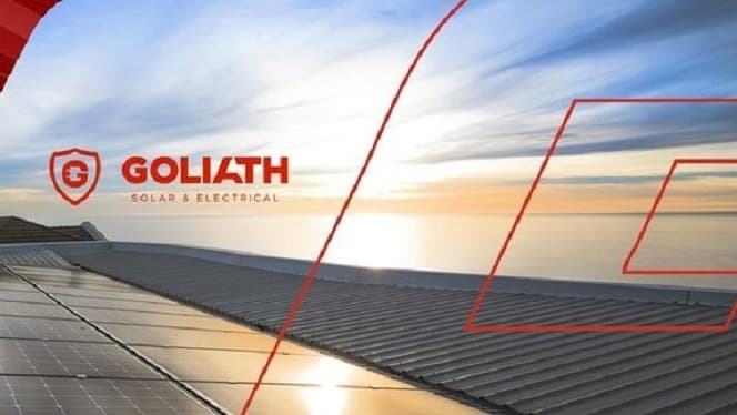 Goliath Solar & Electrical solar panel installation work in Camden Park