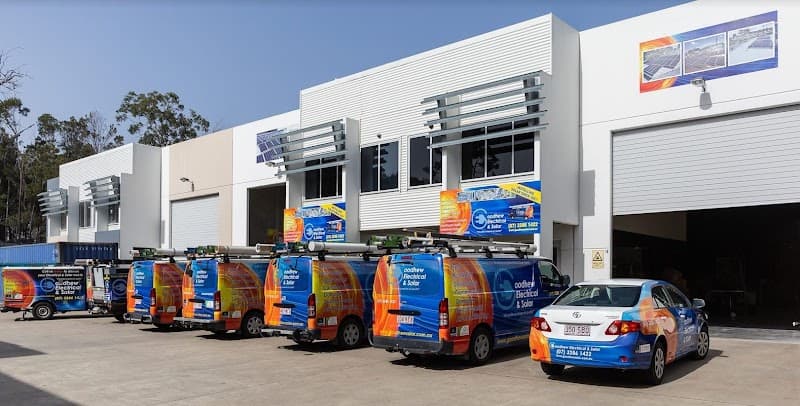 Goodhew Electrical & Solar - Redlands & Brisbane Solar Services solar panel installation work in Cleveland