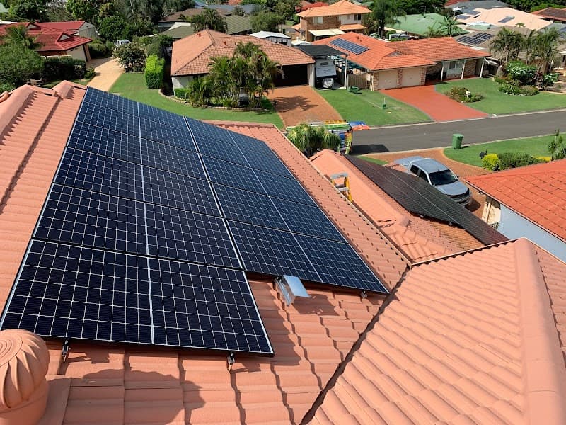 Goodhew Electrical & Solar - Redlands & Brisbane Solar Services solar panel installation work in Cleveland