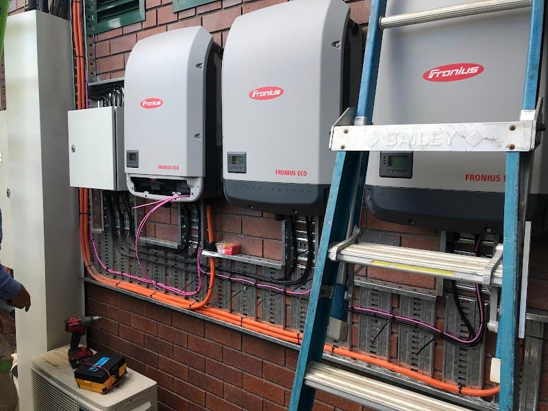 Goodhew Electrical & Solar - Redlands & Brisbane Solar Services solar panel installation work in Cleveland