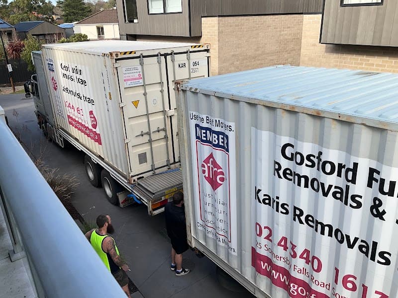 Gosford Removals & Storage removalist work in Somersby