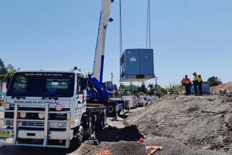 Gosling Group electrician work in North Boambee Valley