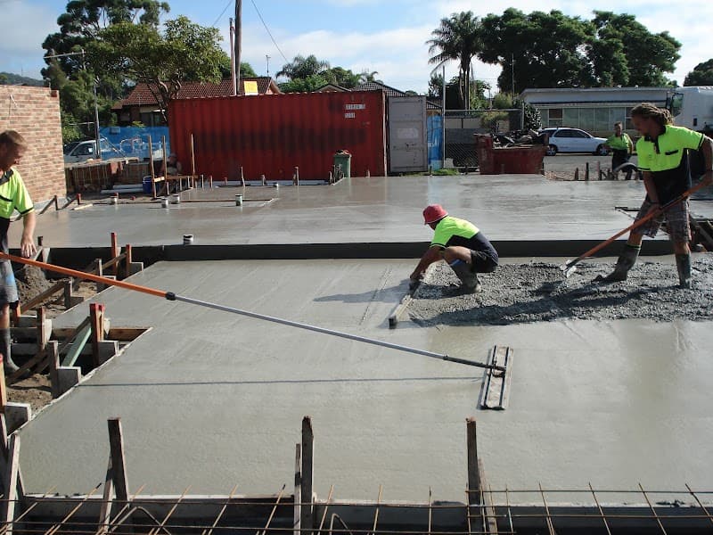 Graf Concrete concreting work in Umina Beach