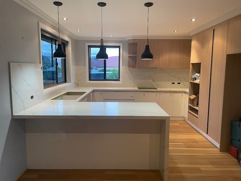 Granite Transformations Launceston kitchen renovation work in Invermay
