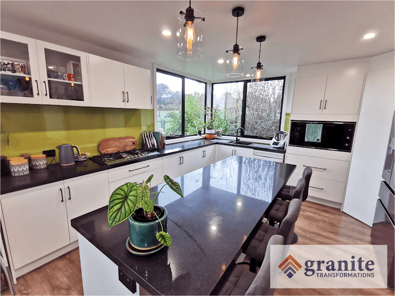 Granite Transformations Launceston kitchen renovation work in Invermay