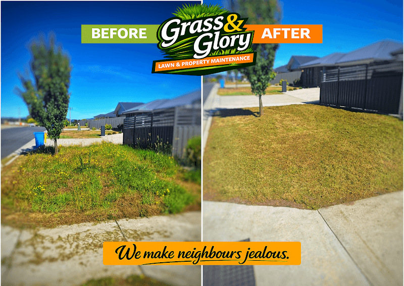 Grass & Glory - Lawn and Property Maintenance lawn care work in Railton