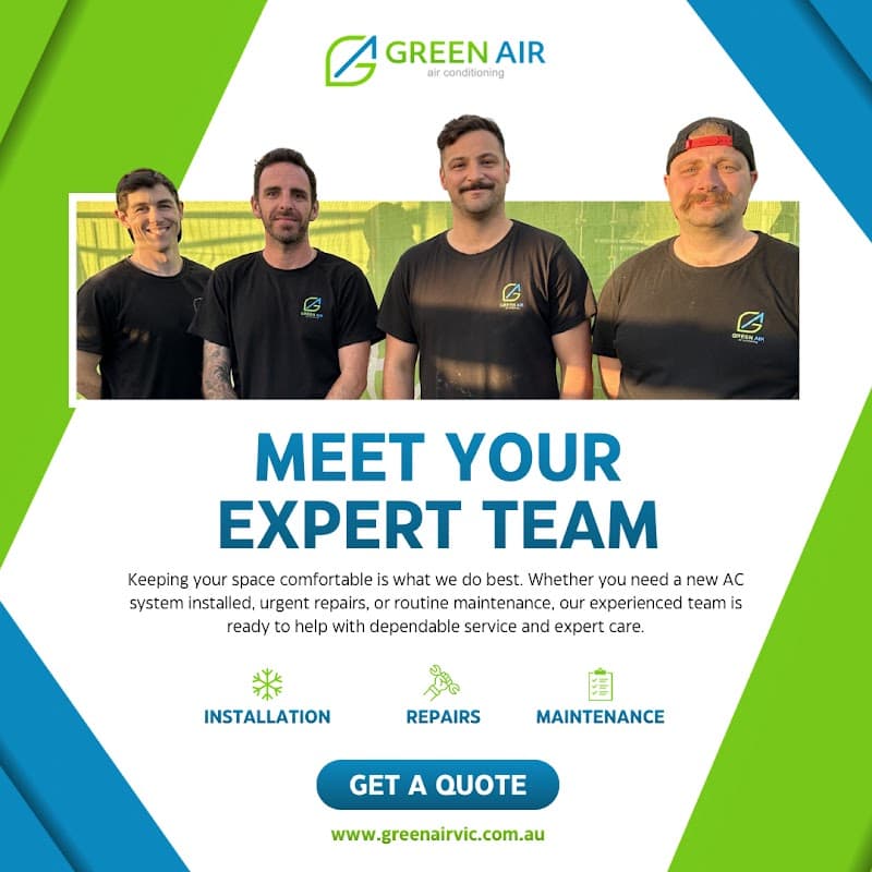 Green Air Victoria air conditioning work in Carrum Downs
