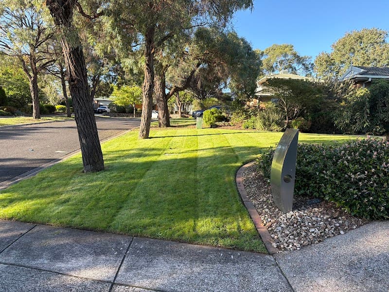 Green Bliss Gardens & Lawn Mowing lawn care work in Greensborough