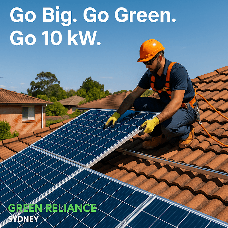 Green Reliance - Solar Panel Installation Sydney solar panel installation work in Parramatta