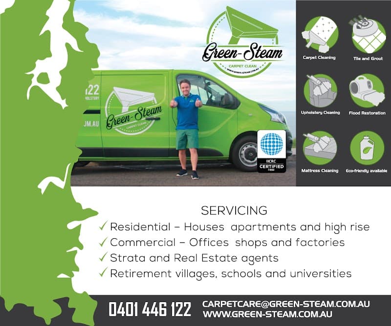 Green-Steam Carpet Clean carpet cleaning work in North Manly