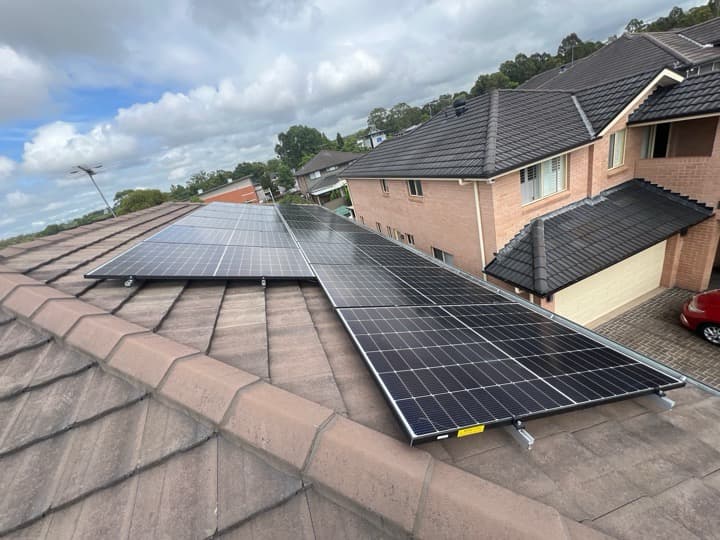 Green Tree Solar solar panel installation work in Parramatta