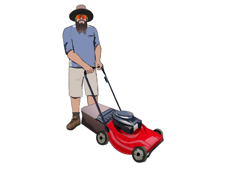Greener Days Lawn and Garden Care landscaping work in Redland Bay
